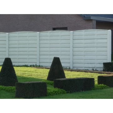 Valla hormigon piedra Woodstone 200x193cm doble cara