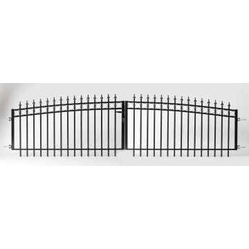 Gate railing de Luxe 60/72x338cm