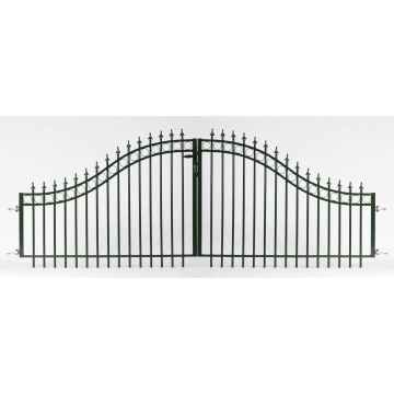 Gate railing de Luxe 60/110x338cm