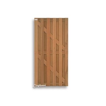 Poort tuinpoort hardhout 90x180cm