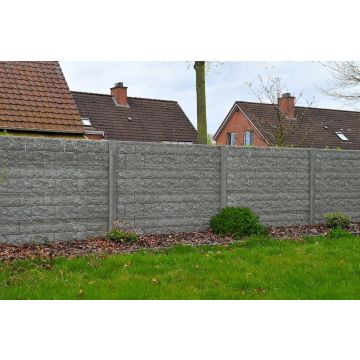 Valla hormigon piedra Rockstone 200x231cm doble cara