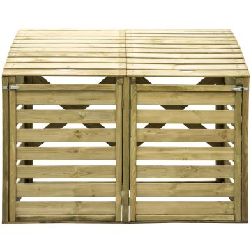 Bin cover wheelie 156x122x92cm