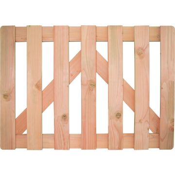 Picket fence gate Douglas 70x100cm