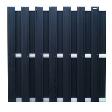 Valla panel compuesto antracita 180x180cm