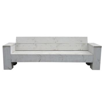 Steigerhouten bank lounge