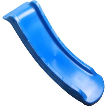 Glijbaan tuin blauw 120cm voor houten speeltoestellen