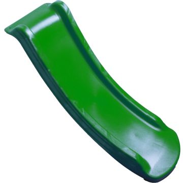 Glijbaan tuin groen 120cm voor houten speeltoestellen