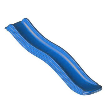 Glijbaan tuin blauw 175cm voor houten speeltoestellen