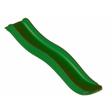 Glijbaan tuin groen 175cm voor houten speeltoestellen