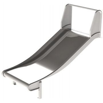 Tobogan acero inoxidable parques infantiles ancho 100cm