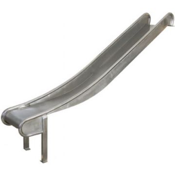Tobogan acero inoxidable parques infantiles 250cm