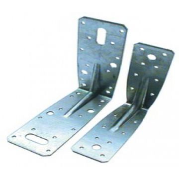 Hoekanker versterkingshoek 125x45mm met ril houtverbinding