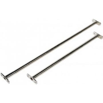 Barre gymnastique inoxydable 90cm