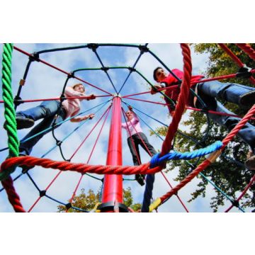 Pyramide de cordes pour aire de jeux 450cm