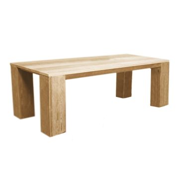 Steigerhouten tafel