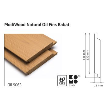 Planche modifice thermique 420cm (18x141mm)