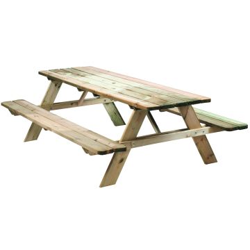 Picknicktafel grenen opklapbaar 210cm