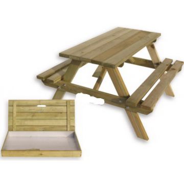 Picnic table children