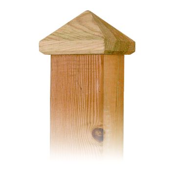 Wooden post caps 100x100mm