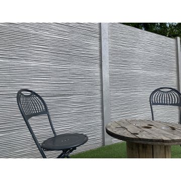 Valla de hormigón Bamboostone doble cara 200x200cm