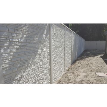 Valla de hormigón Rusticastone simple 200x200cm