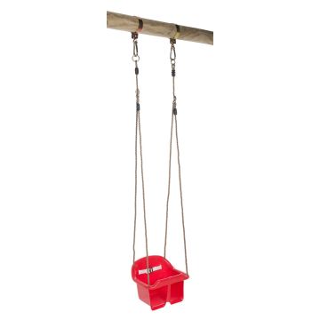 Babyschommel baby schommel rood voor speeltoestellen