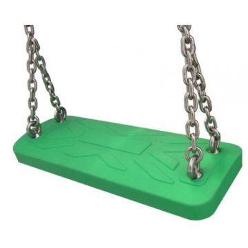 Swing seat green public playground