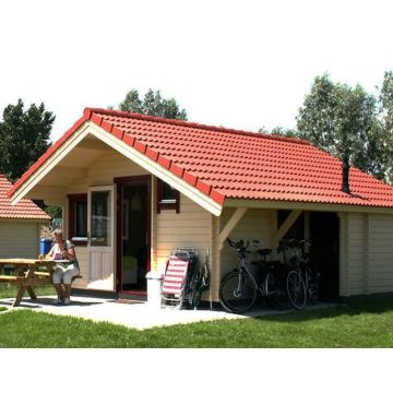 Cabañas casas de madera Yale 5.72/4.97x6.08m (50mm)