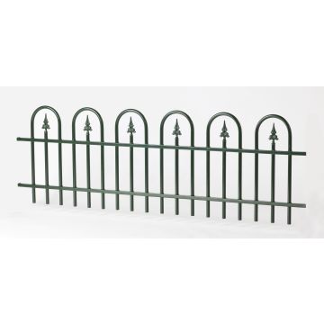 Grille de Clôture en Fer Forgé Basic 190x60cm