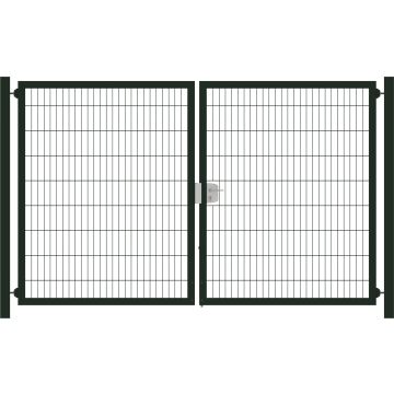 Wire mesh fence gate 203cm high 450cm wide