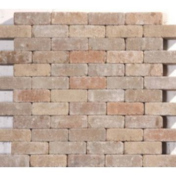 Waalformaat sierbestrating room getrommeld, 20x5x6cm, per m2