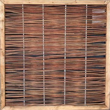 Willow fence panel robust 180x180cm