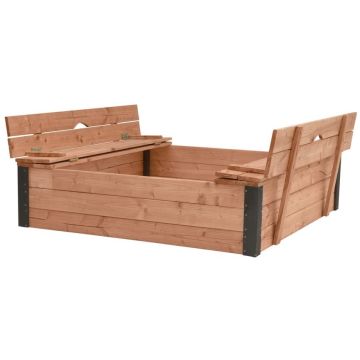 Sandbox Sandpit Douglas 120x120cm
