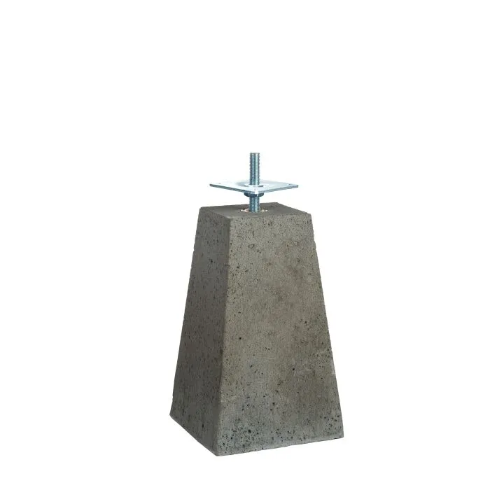 Betonsockel Carport Terrassenüberdachung 120x120mm