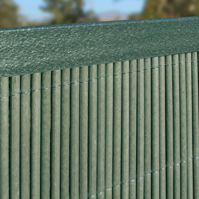Weidenmatten Sichtschutzmatten komposit grün 2x3m