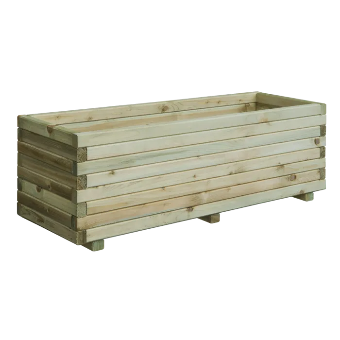 Blumenkasten holz rechteckig 120x40x35cm