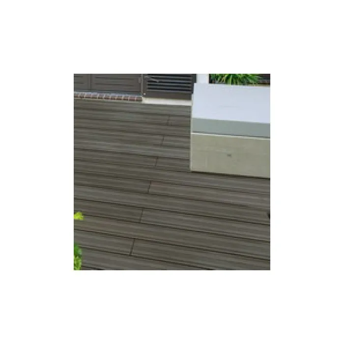 WPC Terrassendielen, kunststoff Holzkomposit Grau 360cm
