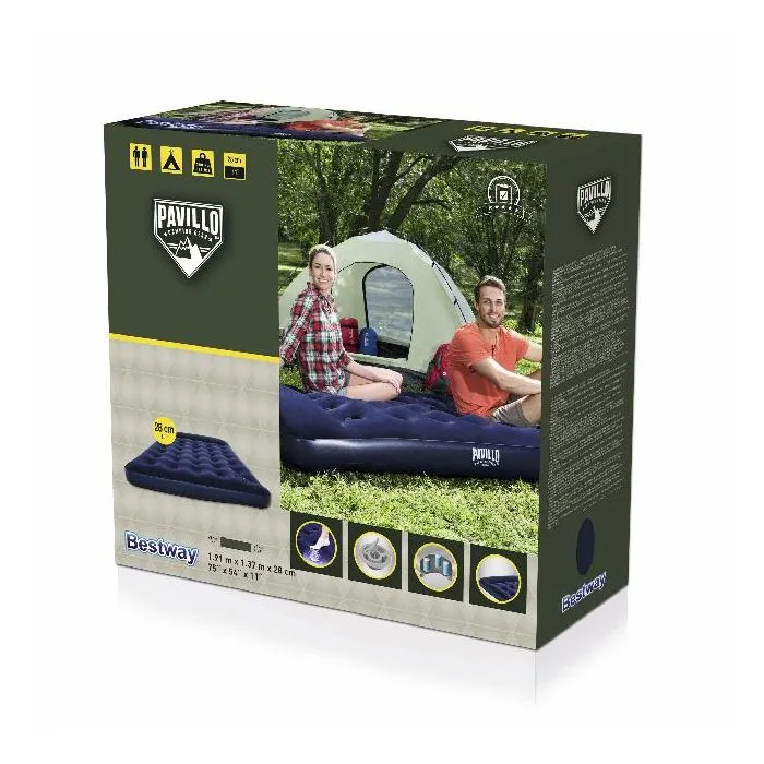 Camping Luftmatratze 191x137x22cm 