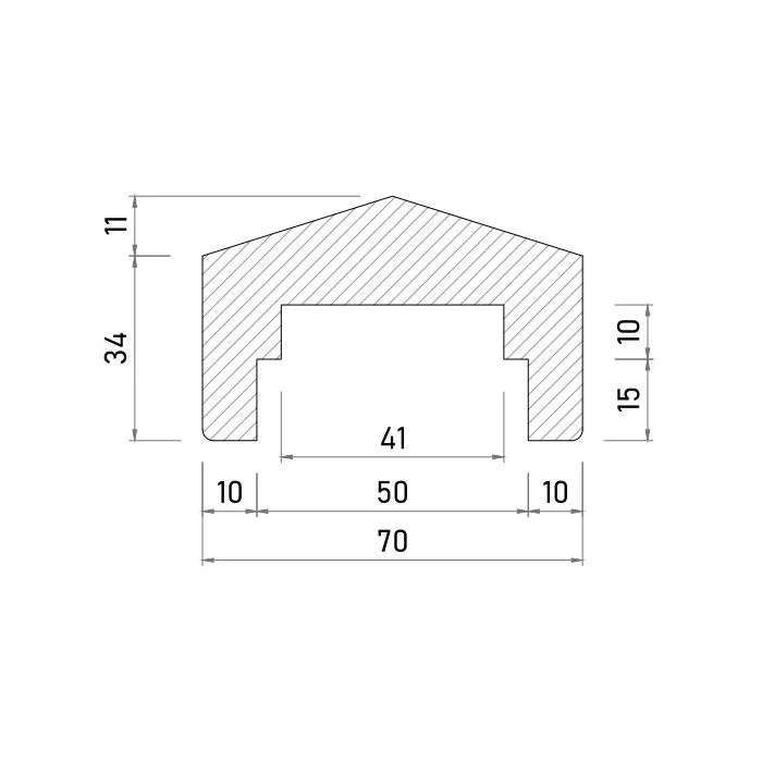 Abdecklatten Holzzaun hartholz 180cm