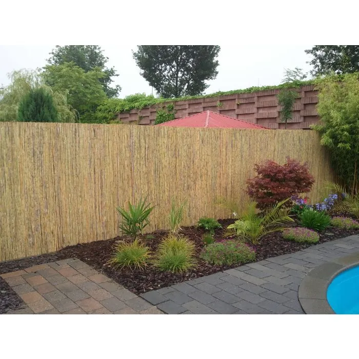 Bambusmatte 2x5m gespalten kaufen | Bambuszaun | Intergard