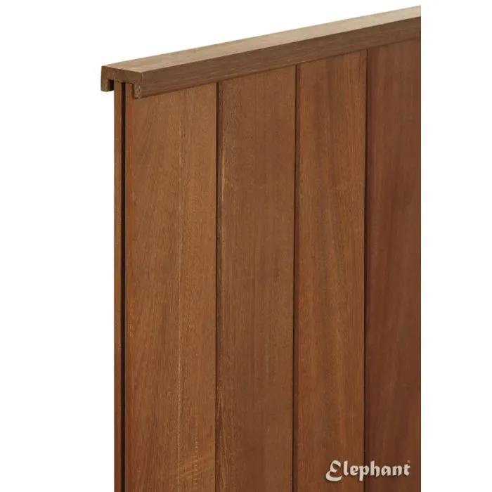 Spundwand hartholz Azobe 500cm