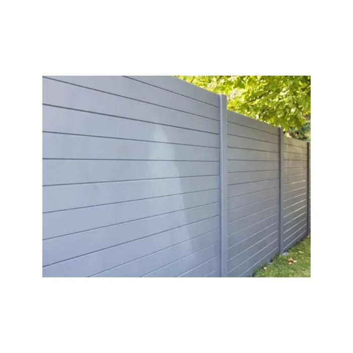 Betonzaun Boardstone grau 200x231cm einseitig