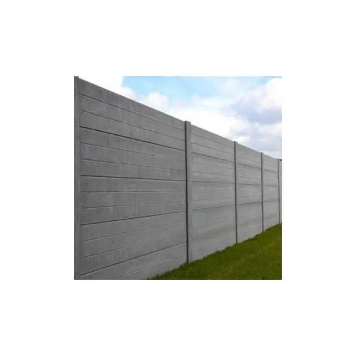 Betonzaun Boardstone grau 200x231cm einseitig
