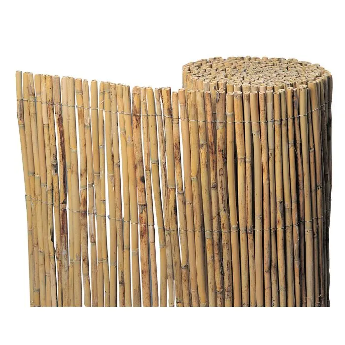 Bambusmatten Sichtschutz 2 x 5 m | Bambuszaun fr Garten & Terrasse