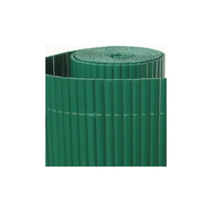 Sichtschutzmatte PVC Bambuszaun Sichtschutz grün 2x3m