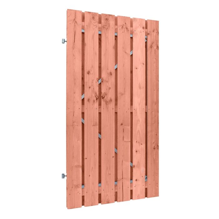 Tuinpoort op poortframe Douglas verstelbaar incl. dag- en nachtslot 100x195cm
