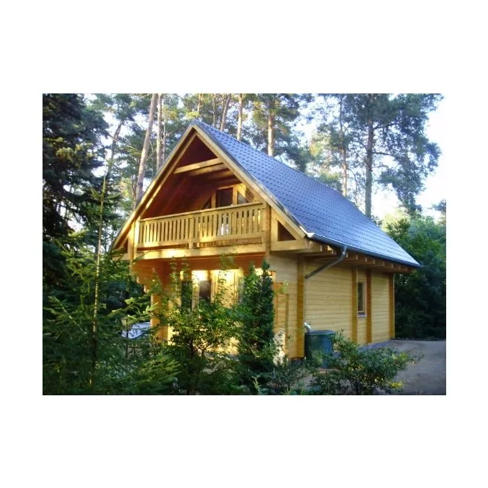 Holzhaus Ferienhäuser Blockhaus Stavanger 5.2x7.8m (94mm)