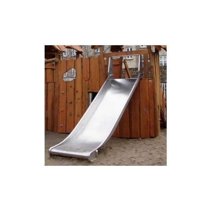 Edelstahlrutsche Rutschen Spielgeräte (Podesthöhe 200cm)