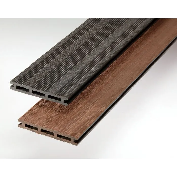 WPC Terrassendielen, kunststoff Holzkomposit Grau 360cm