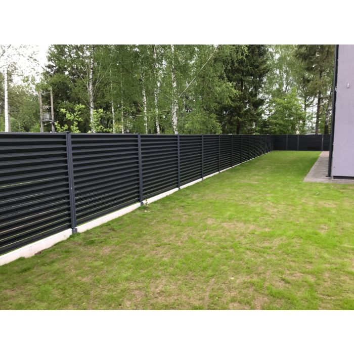 Aluminium schutting Pals 180x180cm